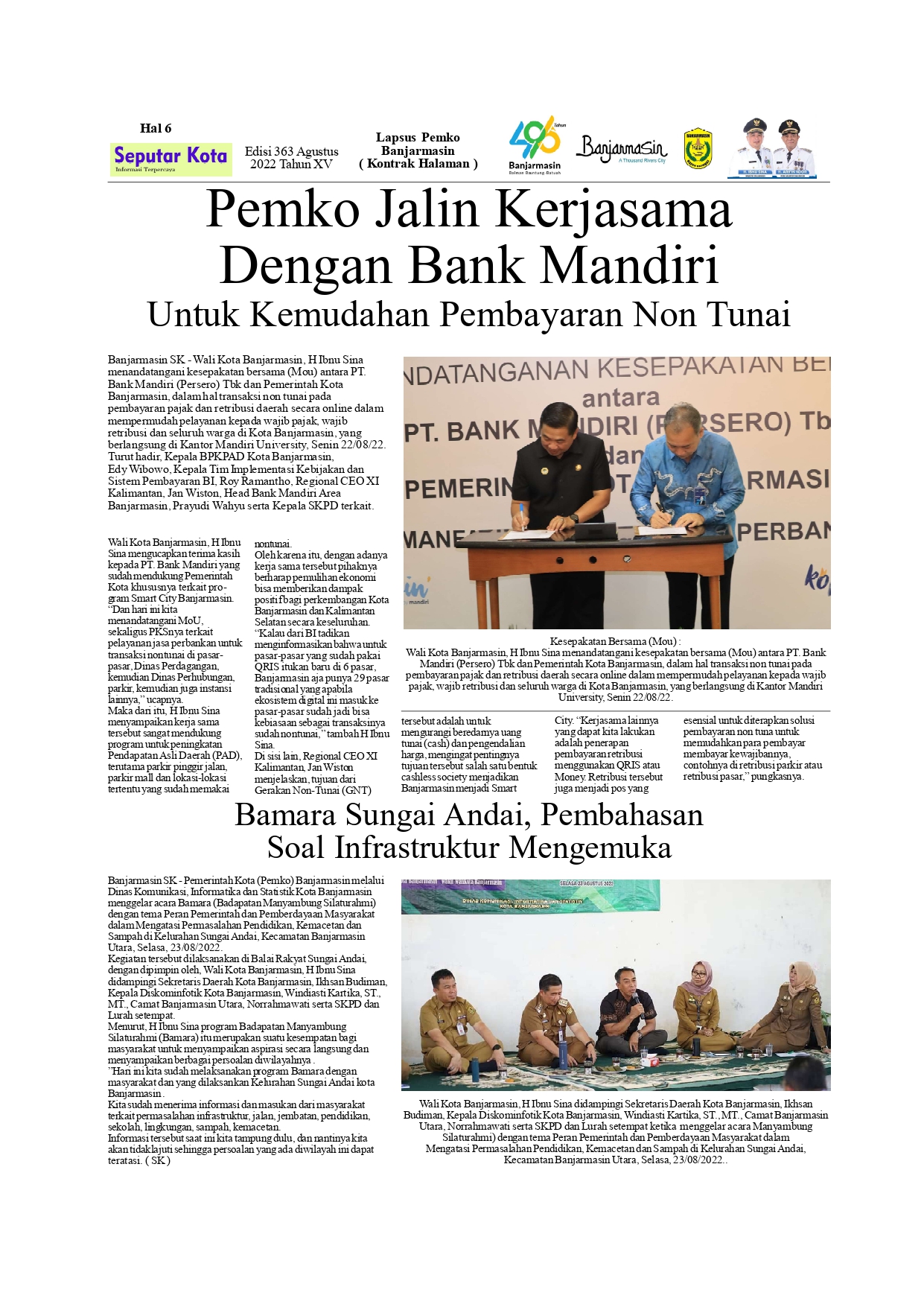 Seputar Kota Hal7 Agustus 2022 Bln ke 2