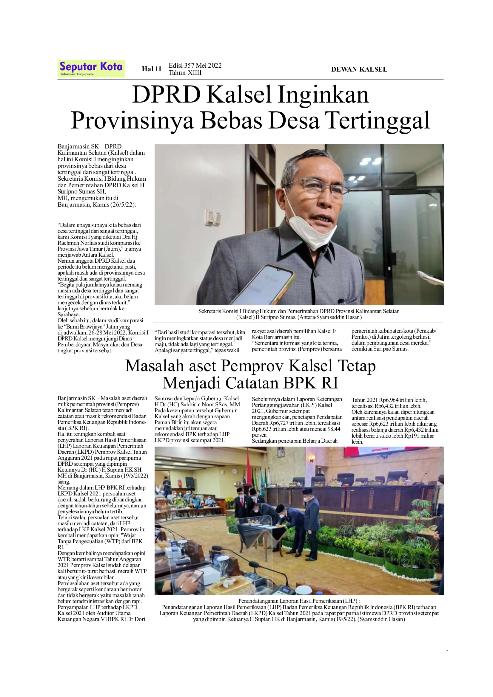 SEPUTAR KOTA EDISI MEI 2 2022 HAL11