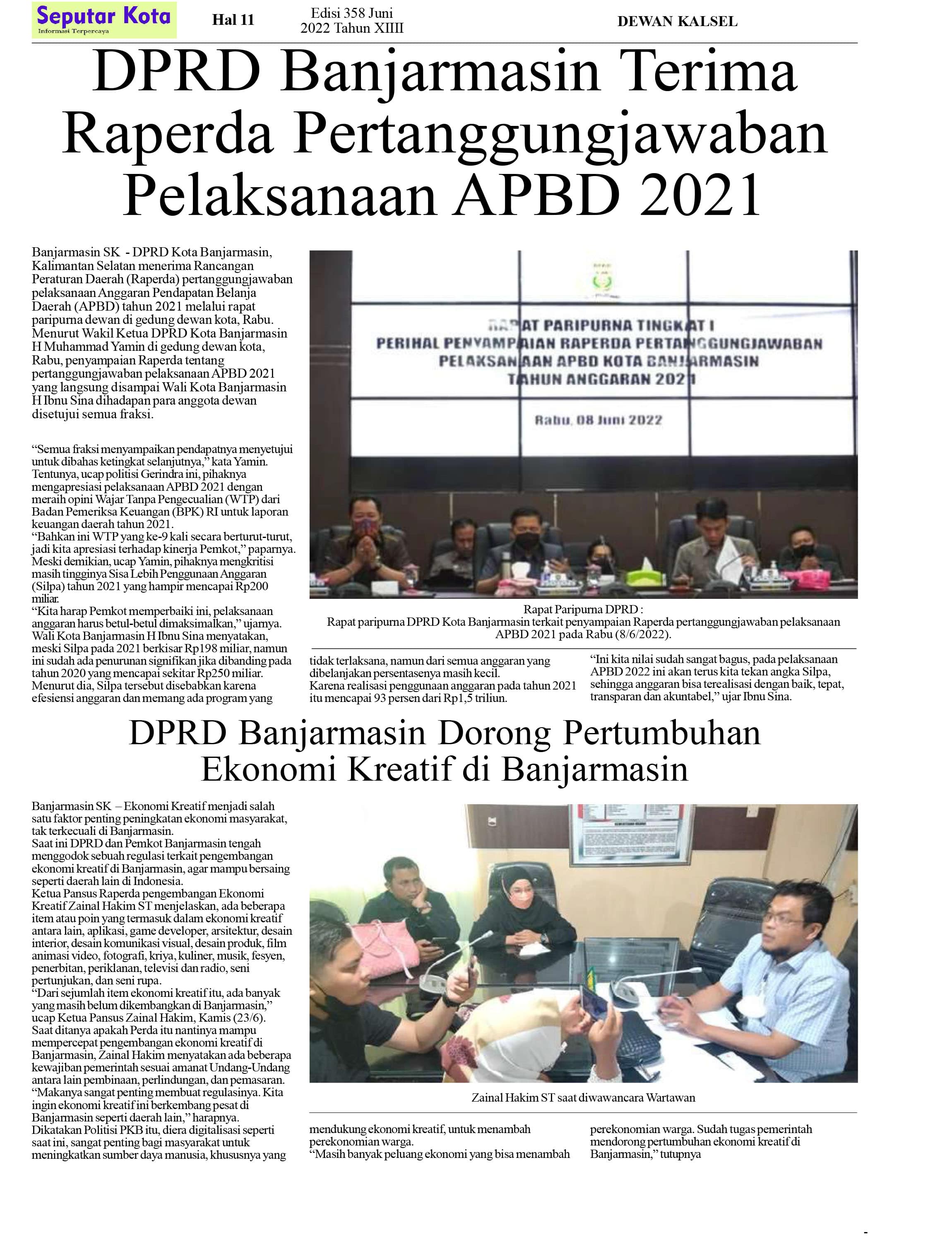 seputar kota Juni 2022 Hal 11