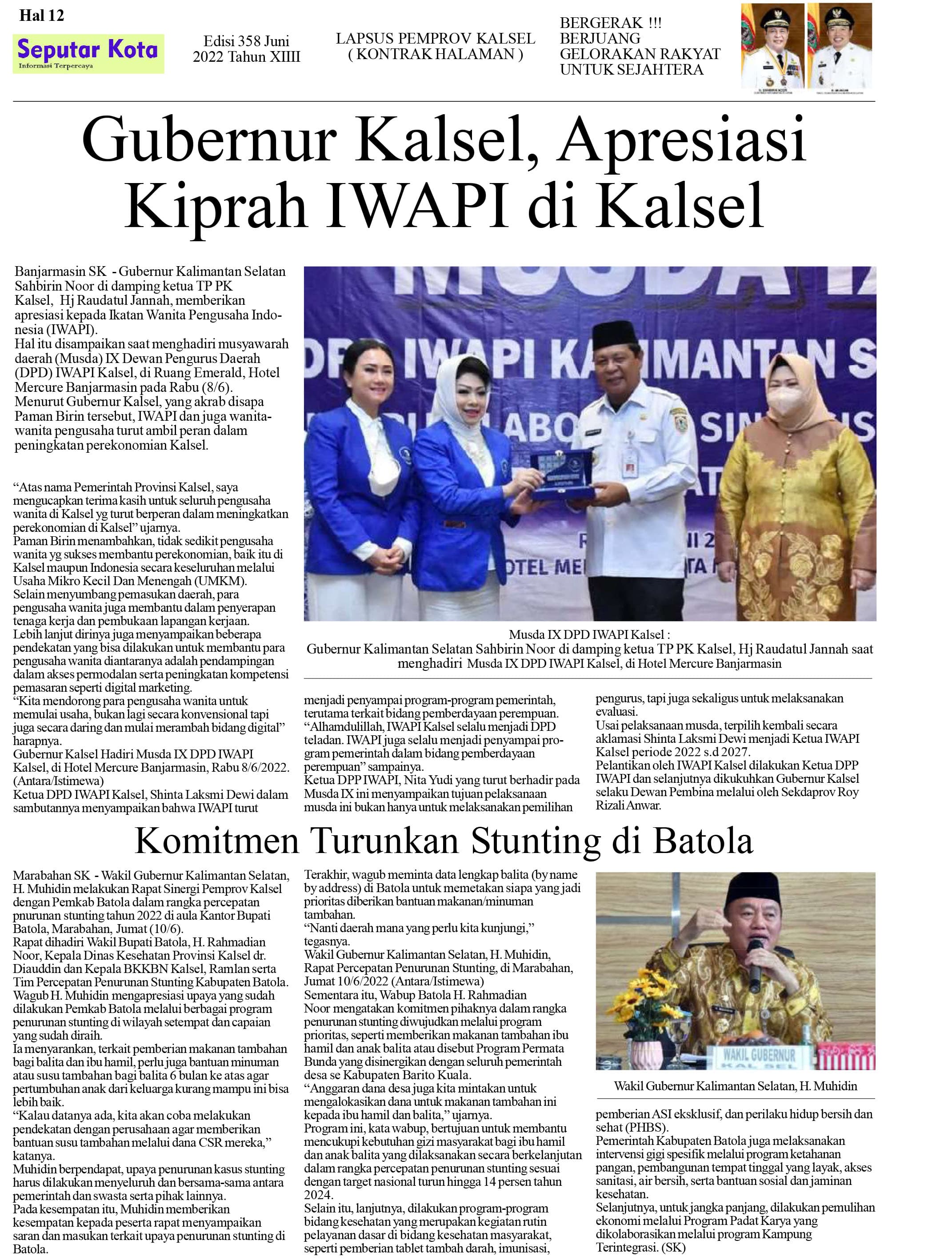 seputar kota Juni 2022 Hal 12