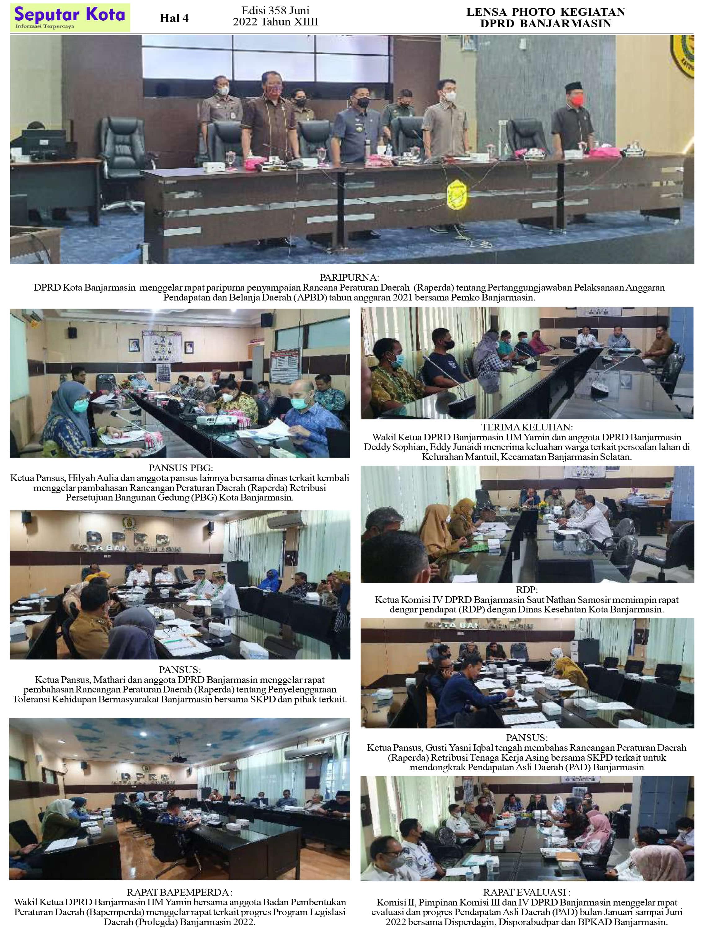 seputar kota Juni 2022 Hal 4