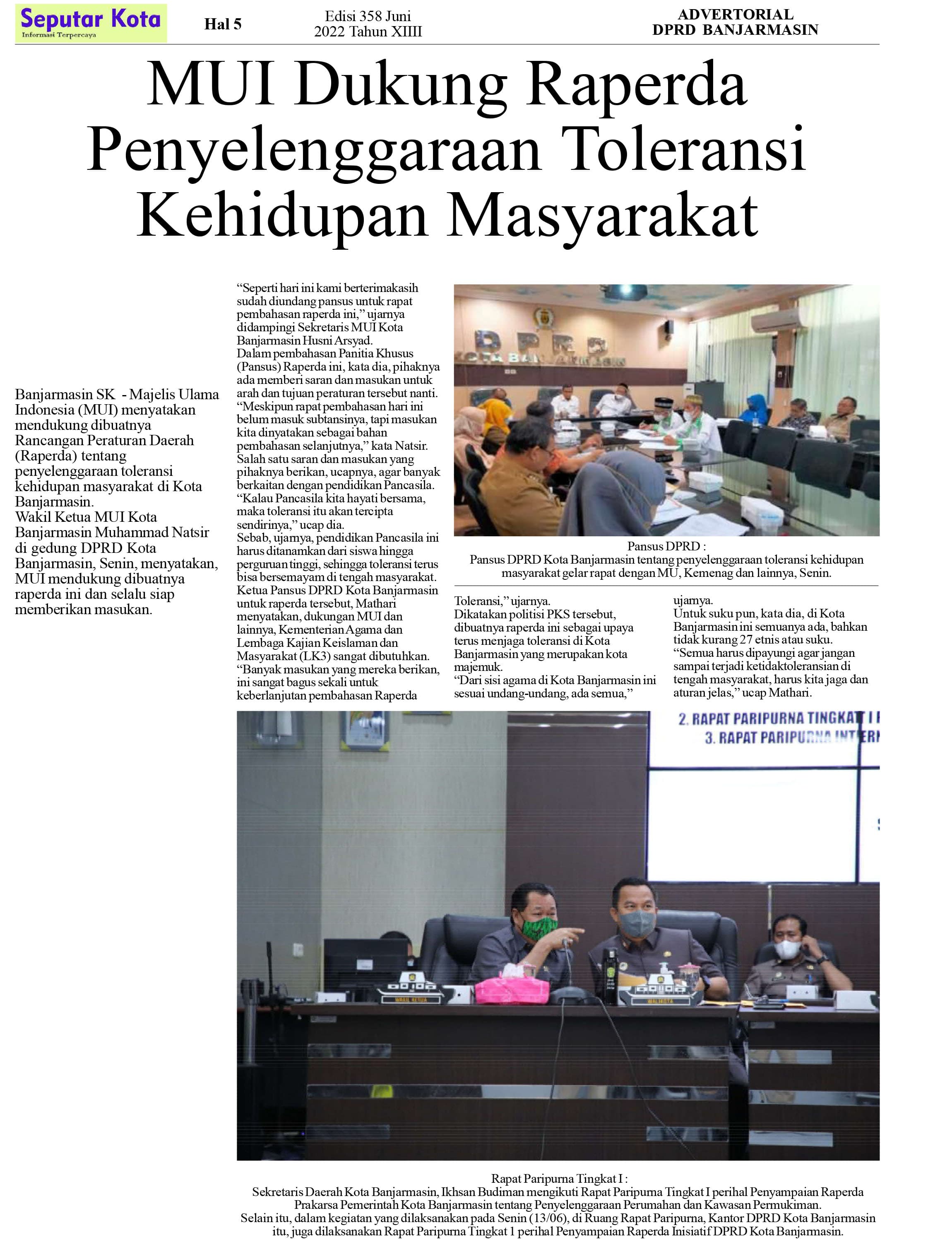 seputar kota Juni 2022 Hal 5