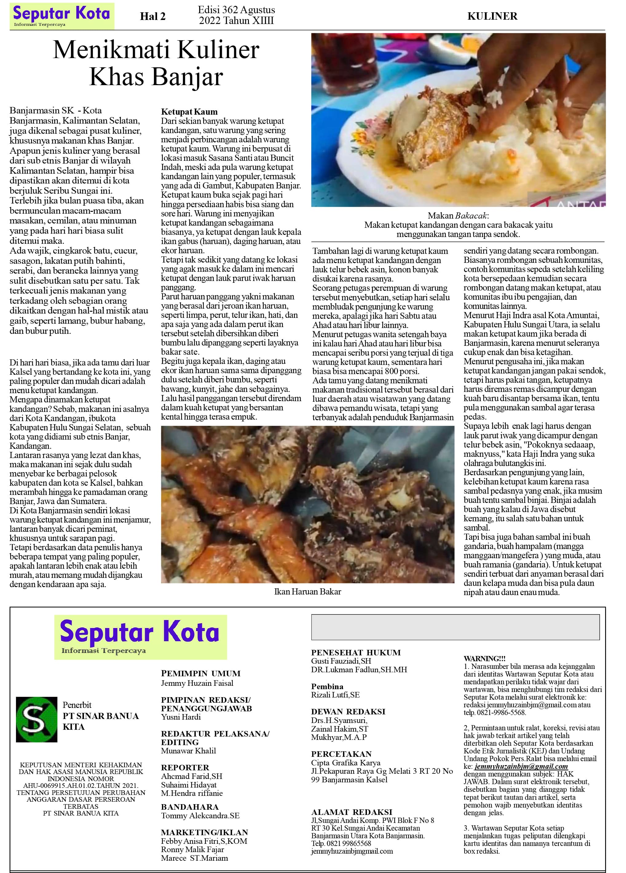 Seputar Kota Hal2Agustus 2022 Bln ke 1