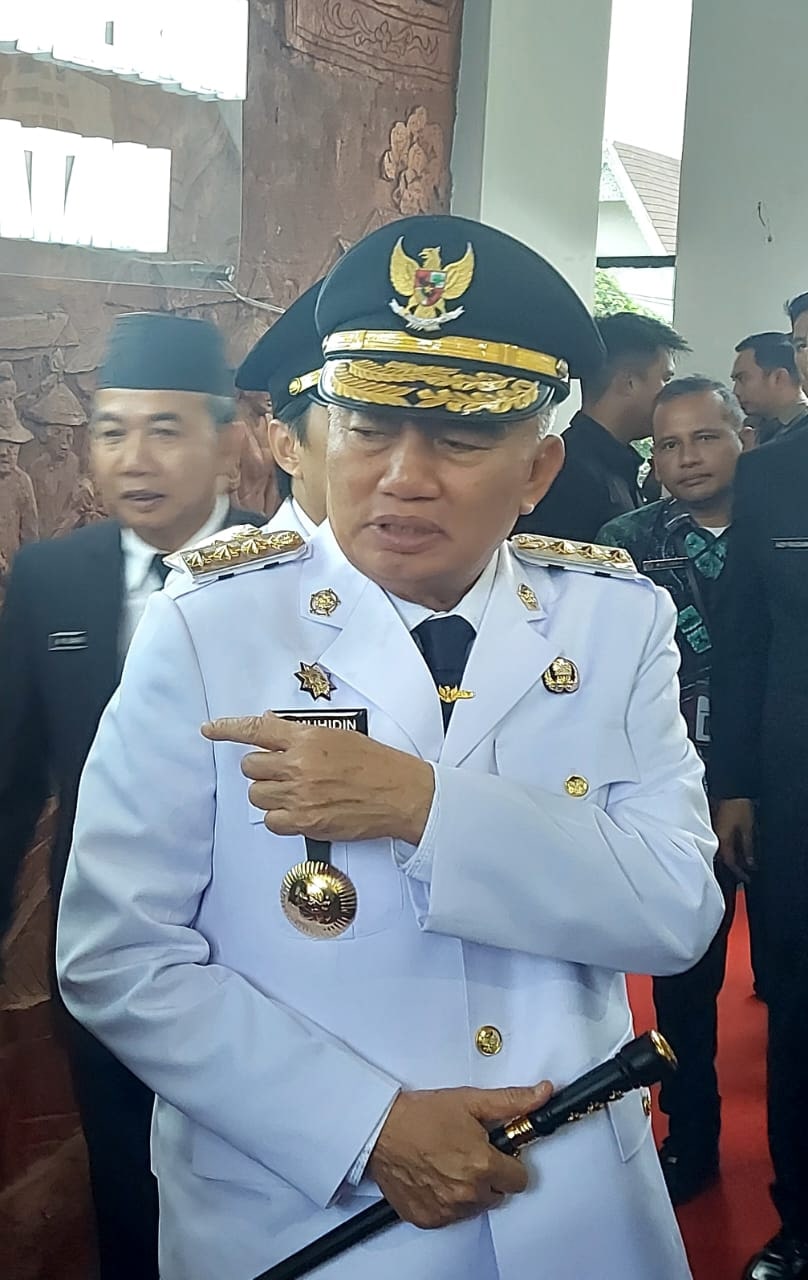 Muhidin Urai Visi Kalsel Bekerja  pada Pidato Awal Masa Jabatan 