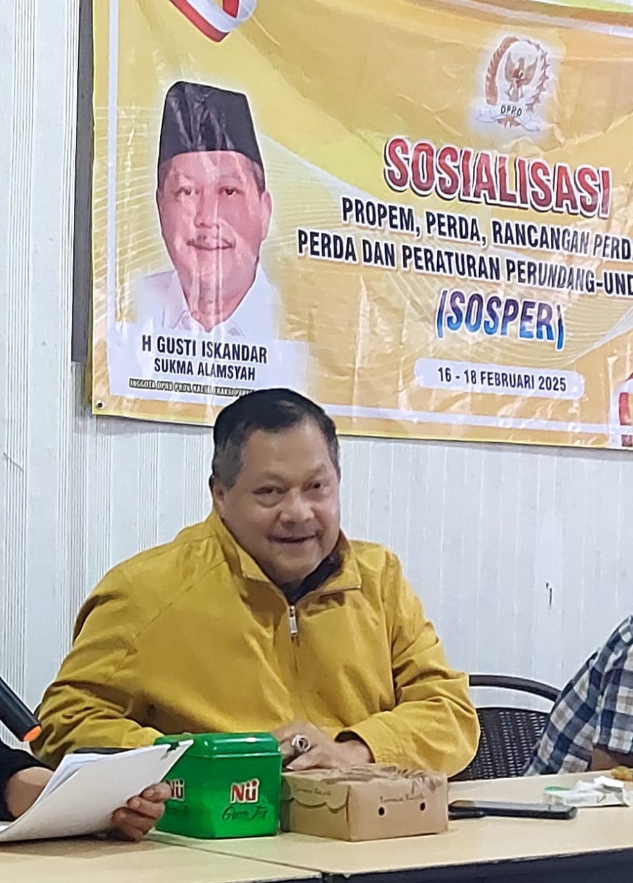 Gusti Iskandar Ajak Warga Turut Cegah Peredaran dan Penyalahgunaan Narkotika