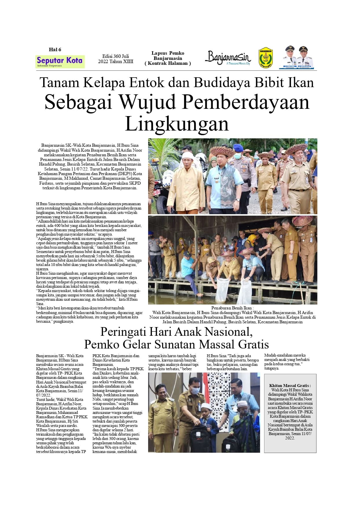 Seputar Kota Hal6 Juli Bln ke 1