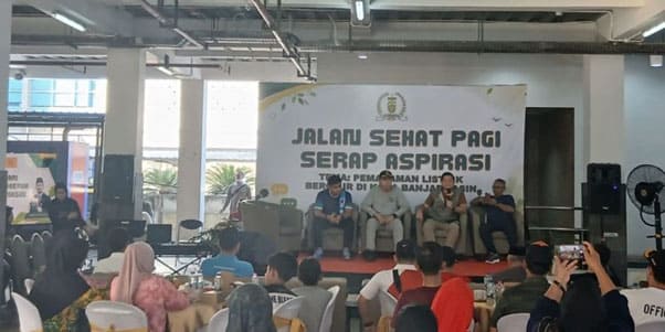 Usai Jalan Sehat Pagi Serap Aspirasi, DPRD Banjarmasin Publik Hearing Pemadaman Listrik Bergilir